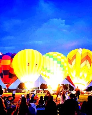 Albuquerque International Balloon Fiesta - Evening Session